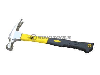 Ângulo reto do tipo American Type Claw Tammer com alça de revestimento de plástico TPR