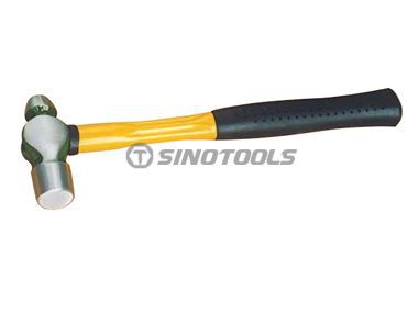 American Type Ball Pein Hammer com alça de fibra de vidro