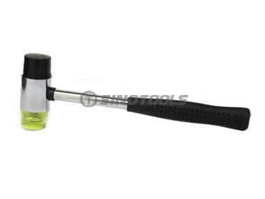 Martelo de duas vias com alça de tubo de aço