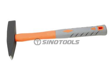 Martelo britânico de chipping com alça de revestimento de plástico
